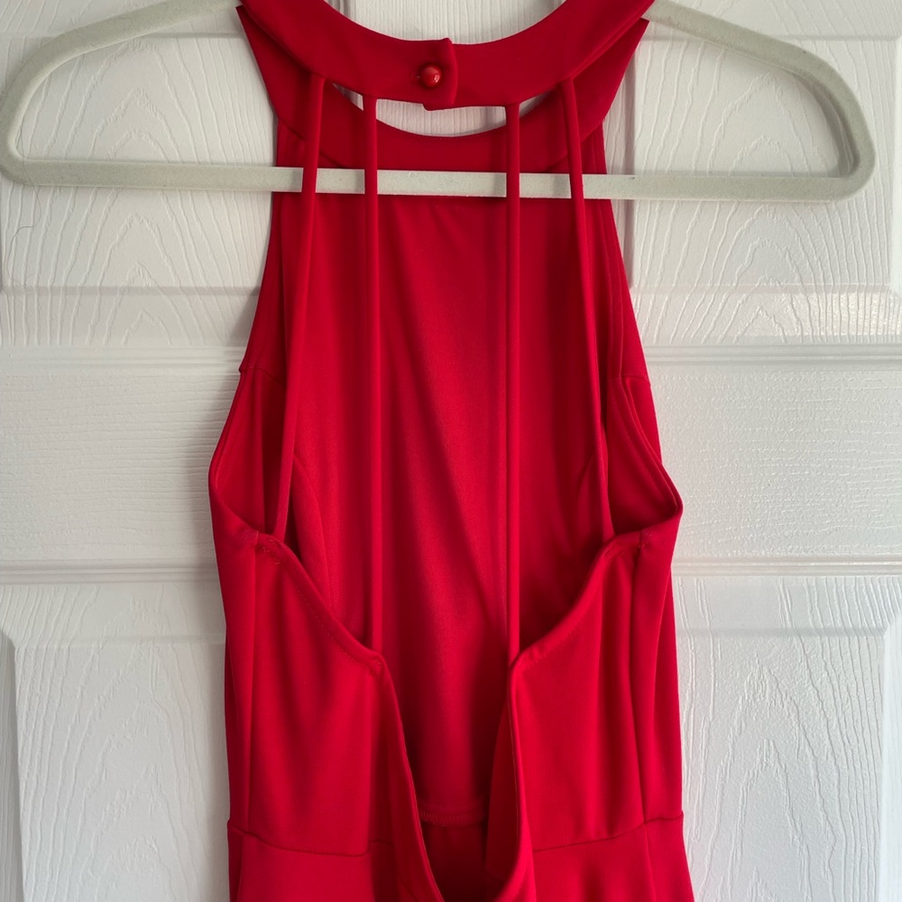 Adorable Little Red Skater Dress